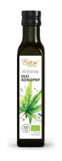 Batom olej konopny tłoczony na zimno bio 250 ml