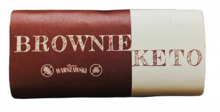 Baton baton brownie keto bez dodatku cukrów bezglutenowy 50 g