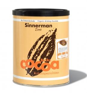 Becks cocoa czekolada do picia cynamonowa fair trade bezglutenowa bio 250 g