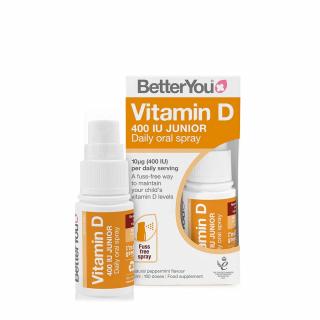 BETTERYOU D400 Junior Witamina D dla dzieci w sprayu (15 ml)