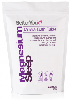 BETTERYOU Magnesium Flakes Sleep - Płatki Magnezowe do kąpieli na dobry sen (250 g)