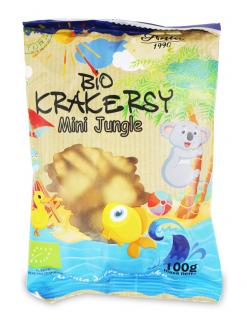 Bio ania krakersy mini jungle bio 100 g
