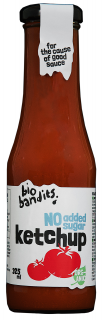 Bio bandits ketchup bez dodatku cukrów bio 325 ml