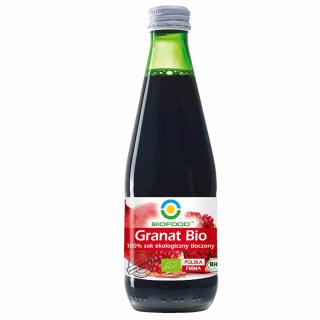 Bio food sok z granatu nfc bezglutenowy bio 300 ml
