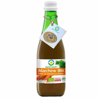 Bio food sok z marchwi kiszonej nfc bezglutenowy bio 300 ml