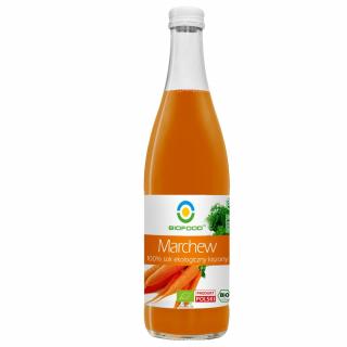 Bio food sok z marchwi kiszonej nfc bezglutenowy bio 500 ml