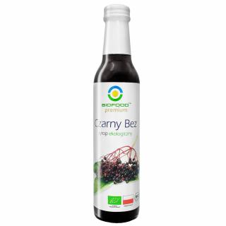 Bio food syrop z czarnego bzu bio 250 ml