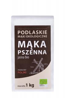 Bio life mąka pszenna jasna typ 550 bio 1 kg