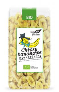 Bio planet chipsy bananowe niesłodzone bio 350 g