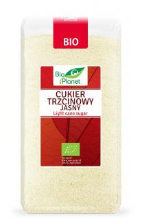Bio planet cukier trzcinowy jasny bio 500 g