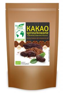 Bio planet kakao sproszkowane o obniżonej zawartości tłuszczu bio 200 g