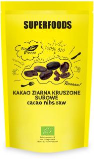 Bio planet kakao ziarna kruszone surowe bio 250 g