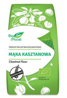 Bio planet mąka kasztanowa bezglutenowa bio 250 g