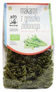 Bio planet makaron proteinowy (z groszku zielonego) świderki bio 250 g