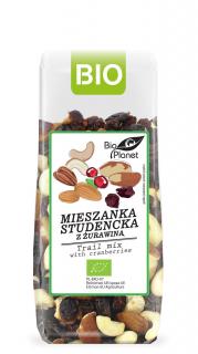 Bio planet mieszanka studencka z żurawiną bio 150 g