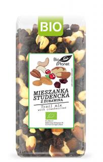 Bio planet mieszanka studencka z żurawiną bio 400 g