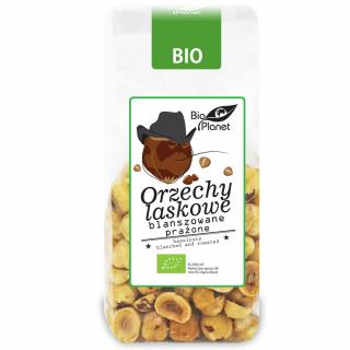 Bio planet orzechy laskowe blanszowane prażone bio 100 g