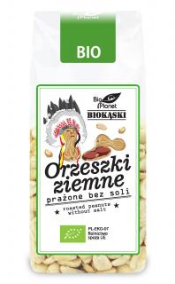 Bio planet orzeszki ziemne prażone bez soli bio 150 g