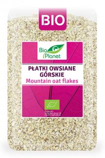 Bio planet płatki owsiane górskie bio 1 kg