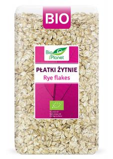 Bio planet płatki żytnie bio 600 g