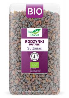Bio planet rodzynki sułtanki bezglutenowe bio 1 kg