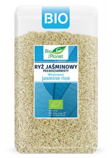 Bio planet ryż jaśminowy pełnoziarnisty bio 1 kg