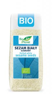 Bio planet sezam biały łuskany bio 200 g