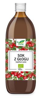 Bio planet sok z głogu bio 500 ml