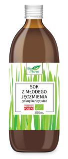 Bio planet sok z młodego jęczmienia bio 500 ml