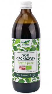 Bio planet sok z pokrzywy bio 500 ml