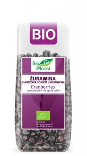 Bio planet żurawina słodzona sokiem jabłkowym bio 100 g