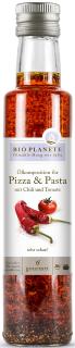 Bio planete olej do pizzy i makaronu o smaku chili i pomidora bio 250 ml
