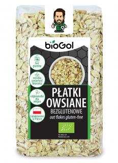 Biogol płatki owsiane bezglutenowe bio 300 g