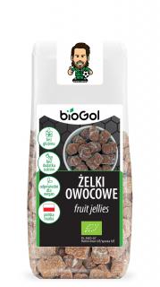 Biogol żelki owocowe bez dodatku cukrów bezglutenowe bio 90 g