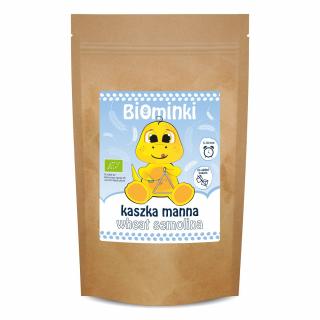 Biominki kaszka manna bez dodatku cukrów bio 200 g