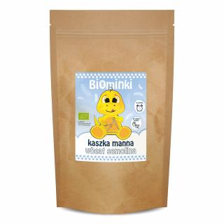 Biominki kaszka manna bez dodatku cukrów bio 500 g