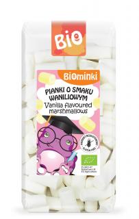 Biominki pianki o smaku waniliowym bezglutenowe bio 100 g