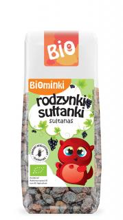 Biominki rodzynki sułtanki bezglutenowe bio 150 g
