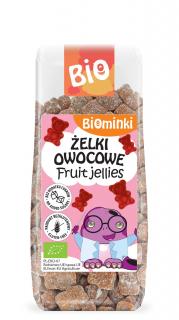 Biominki żelki owocowe bez dodatku cukrów bezglutenowe bio 150 g