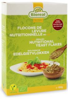 Bioreal płatki drożdżowe nieaktywne bezglutenowe bio 100 g