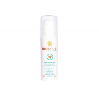 Biosolis krem przeciwsłoneczny do twarzy spf 50+ eco 50 ml