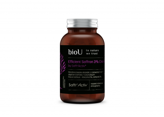 bioU Efficient Saffron by Saffr'Activ (wsparcie równowagi emocjonalnej) 60 Kapsułek