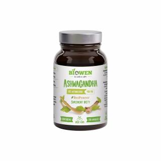 BIOWEN Ashwagandha 400mg 120 Kapsułek wegańskich