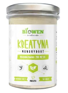 Biowen Kreatyna monohydrat mikronizowana 200 MESH proszek 250 g