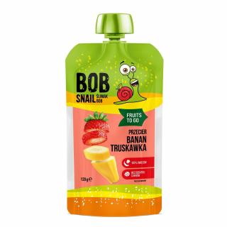 Bob snail mus fruits to go banan  truskawka bez dodatku cukrów 120 g