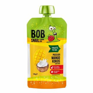 Bob snail mus fruits to go mango  kokos  cytryna bez dodatku cukrów 120 g