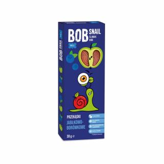 Bob snail przekąska roll jabłko  borówka bez dodatku cukrów bezglutenowa 30 g