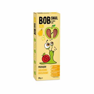 Bob snail przekąska roll jabłko  gruszka bez dodatku cukrów bezglutenowa 30 g