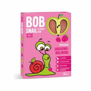 Bob snail przekąska roll jabłko  malina bez dodatku cukrów bezglutenowa 60 g
