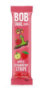 Bob snail przekąska stripe jabłko  truskawka bez dodatku cukrów bezglutenowa 14 g